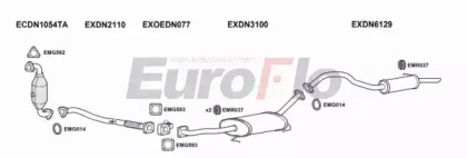 Система выпуска ОГ EuroFlo DNPAT30D 3001B